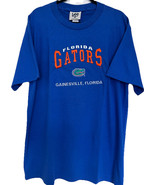 Vintage 90s Lee Sport Mens Blue L Florida Gators Embroidered T- Shirt - $39.99