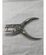 Leather Belt Hole Punch SARGENT &amp; CO. New Haven CT USA ~ 1/4&quot; VTG Metal - $249.58 MXN