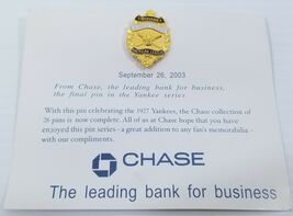 V) New York Yankees September 26, 2003 Series Collector&#39;s Pin Giveaway C... - €4,24 EUR