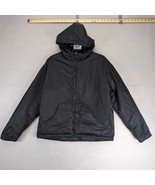 Fabletics Reversible Black Hoodie Jacket Women&#39;s S Polar Fleece Sherpa &amp;... - $551.25 MXN
