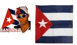 Cuba Flag Bandera De Cuban Bandana Cotton Scarf Head Hair Neck Band Skull Wrap D - £7.86 GBP
