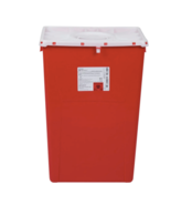 Prevent BioHazard Sharps Container 18 gal. Vertical Entry - Case of 7 - $264.95