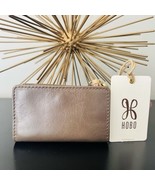 Hobo Dart Calfskin Leather Wallet, Cash, Coin, Card Wallet, Brown/Gray, NWT - $1,292.69 MXN