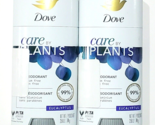2 Pack Dove Care By Plants 24h Deodorant Aluminum And Paraben Free Eucal... - £26.65 GBP