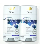 2 Pack Dove Care By Plants 24h Deodorant Aluminum And Paraben Free Eucal... - £26.85 GBP