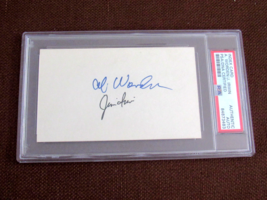 James Irwin Al Worden Apollo 15 Nasa Astronaut Signed Auto Index Card PSA/DNA - £198.44 GBP