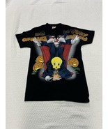 Vtg 1998 Looney Tunes HALLOWEEN Be Afraid  No Size Tag Fits Like Womens ... - $69.87