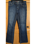 Tommy Hilfiger BootCut Stretch Jeans Womens 12 L Hope Blue Denim Casual ... - $17.30