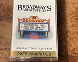 Broadway&#39;s Greatest Hits - Maxiplay Pops - Cassette Tape - VERY GOOD - £3.17 GBP