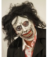 Scary Sadistic Creepy Mask with Hair for Halloween Men Adult Costume - $31.54 CAD