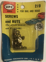 Universal Powermaster Corp Screws &amp; Nuts Model Train Accessories NOS - £3.71 GBP