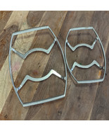 Vintage Corning Ware Metal Cradle Trivet Set of Two - $14.03