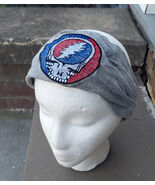 Grateful Dead SYF Grey  Embroidered Headband       Doo Rag   Unisex  #SYF3 - $238.56 MXN