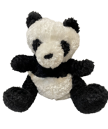 Manhattan Toy Plush Panda Bear Puppet Black and White 10 inches - $16.56