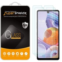(2 pack) for lg stylo 6 tempered glass screen protector, anti scratch, bubble fr - £10.35 GBP