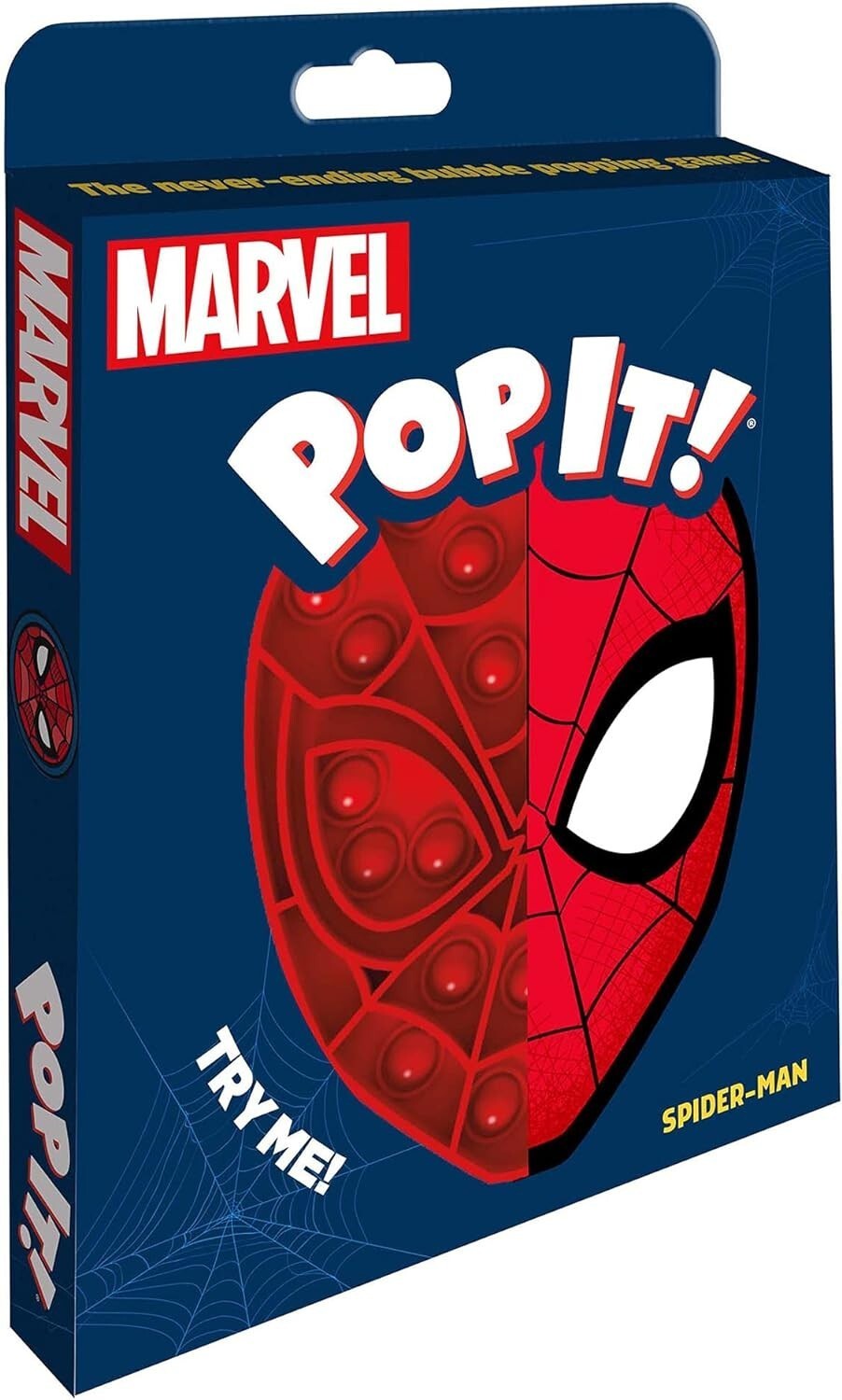 Buffalo Bubble Popping Game ~ Pop It! ~ MARVEL SPIDER-MAN ~ Red ~ Plastic Item image 3