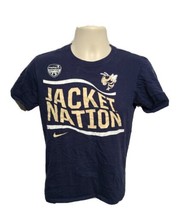 Yellow Jacket Nation Womens Small Blue TShirt - $19.80