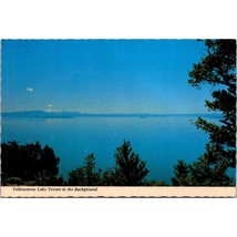 Vintage Chrome Yellowstone Postcard, Yellowstone Lake and Teton Mountains - £6.13 GBP