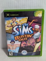 Original Xbox The Sims Bustin Out Video Game No Manual Tested Works - £5.44 GBP