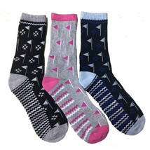 Surprizeshop 1 Paar Damen Flagge Rundhals Golf Socken. Pink, Marineblau, Schwarz - £5.32 GBP+