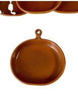 Bennington Potters Vermont Pottery Copper Glazed Bistro Handle Oval Plat... - $636.70 MXN