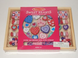 Melissa &amp; Doug Sweet Hearts Wooden Bead Activity Set SEALED - €6,94 EUR