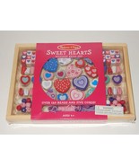Melissa &amp; Doug Sweet Hearts Wooden Bead Activity Set SEALED - €6,98 EUR