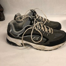 Men&#39;s U.S 13 Sketchers, Grey Running / Athletic Shoes - £15.48 GBP