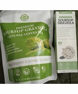 Soursop Leaves Tea Bags, 20 Teabags, 1.5g/bag and 2.oz Soursop Graviola Extract - $19.75