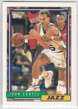 M) 1992-93 Topps Basketball Trading Card - John Crotty #335 - £1.54 GBP