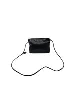 Amanda Smith Women&#39;s Black Leather Handbag Shoulder Bag Small Skinny Strap - $330.01 MXN