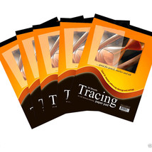 5 Pcs Tracing Paper Pads 9 X 12 Inch Premium Quality 30 Sheets Sketch Dr... - $48.99