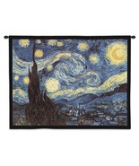 34x26 STARRY NIGHT Van Gogh Abstract Wall Hanging  - $82.00
