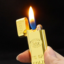 Metal Wire Drawing Inflatable Lighter - £15.68 GBP