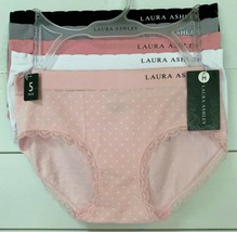 Laura Ashley Seamless Stretch Briefs Panties with Lace M XL - £23.70 GBP