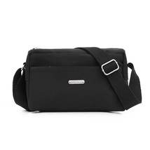 Nylon Women Shoulder Bags Casual Female Handbags Solid Color Travel Crossbody Ba - £31.87 GBP