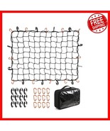 Ultimate 3x4Ft Truck Bed Cargo Net - Stretches 6x8Ft with Tangle-Free Ca... - $660.61 MXN