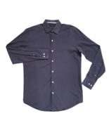 Theory Marco Chaos Dress Shirt Mens 15 32/33 Long Sleeve Button Up - $276.98 MXN