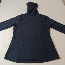 Tek Gear Women's Blue Cotton Blend Long Sleeve Full Zip Hoodie Jacket Sz Medium image 10