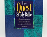 1984 NIV The Quest Study Bible Hardcover The Question &amp; Answer Bible Cle... - £16.74 GBP