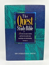1984 NIV The Quest Study Bible Hardcover The Question &amp; Answer Bible Clean OOP - £16.73 GBP