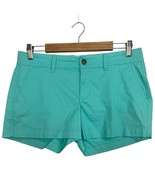 New Old Navy Shorts Womens 6 Green Stretch Mid Rise Chino 3 Inch Classic... - $27.06 CAD