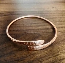 Copper Healing Bracelet , Copper Cuff Bangle , Copper Bangle Bracelet, W... - $40.99