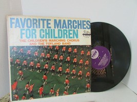 Favorite Marches For Children Chorus &amp; Toyland Band Lion 70105 Record Album - £6.34 GBP