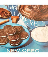 1960 Nabisco Oreo Cookies New Advertisement Dessert Snack Vintage DWII27 - $41.12 CAD
