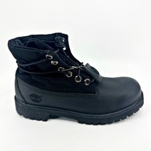 Timberland 6 In Roll Top Waterproof Convesso Black Kids Junior Boots 22960 - $54.95