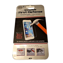 Qmadix First Defense Screen Protector Tempered Glass for Apple iPhone 6 6s 7 8 - £5.63 GBP