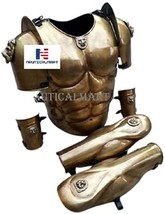 NauticalMart Classical Lion Greek-Roman Muscle Armor Set,Spartan, Trojan, Body  - £398.87 GBP
