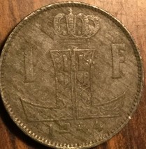 1944 Belgium 1 Franc Coin - £1.45 GBP