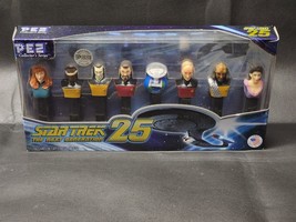 Star Trek PEZ Collectors Set Exclusive Next Generation 25th Anniversary - NO PEZ - £17.24 GBP